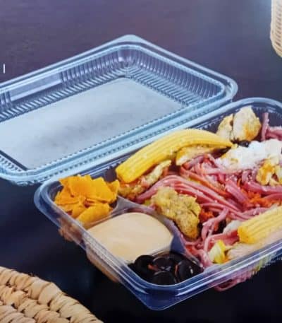 ظرف باکس 1000 فانتزی 4خانه 250 عددی