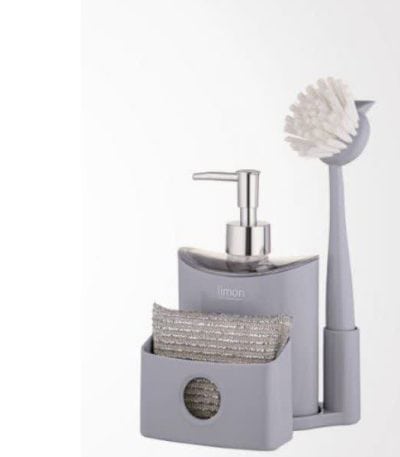 ست جا مایع بیضی لیمون