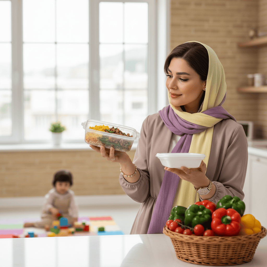 ظروف PP بهتر است یا PS؟ راهنمای کامل انتخاب ظرف غذای سالم برای خانواده (۱۴۰۴)